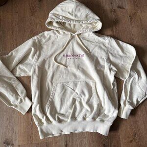 thisisneverthat White/Ivory Men's Design Popover Hoodie Size S